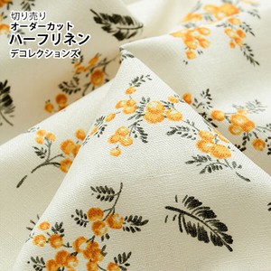 Linen Design Ivory Mimosa 1m