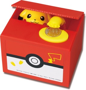 【貯金箱】ピカチュウバンク　Pikachu Coin Bank
