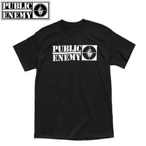 パブリック エナミー【PUBLIC ENEMY】SS TEE BLACK ロゴ 半袖 Tシャツ ヒップホップ