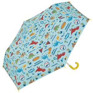 子供用 晴雨兼用折りたたみ傘 (50cm) 【DINOSAURS JURASSIC】 日傘/雨傘 スケーター