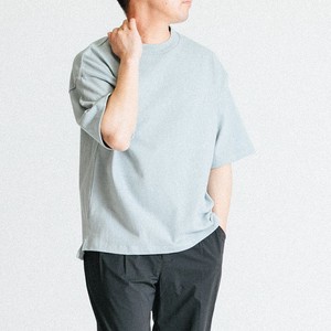 【メンズ】ローカウント天竺 - ハイネック半袖Tシャツ