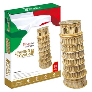 3D立体パズル 世界遺産 ピサの斜塔 イタリア