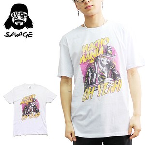 マッチョマン【 MACHOMAN 】S/S TEE MACHOMAN RANDY SAVAGE Tシャツ 半袖 プロレス