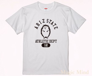新作☆【カレッジハリネズミ】ユニセックスTシャツ
