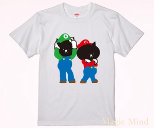 新作☆【赤緑ネコ兄弟】ユニセックスTシャツ