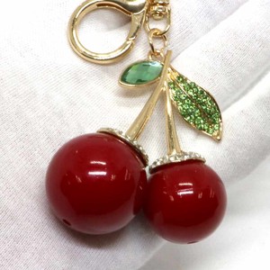 Small Bag/Wallet Key Chain Cherry