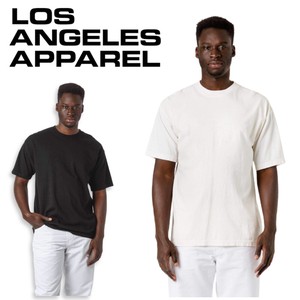 Los Angeles Short Sleeve T-shirt 6 5 Ounce Made in USA men 6 5 oz ANGE
