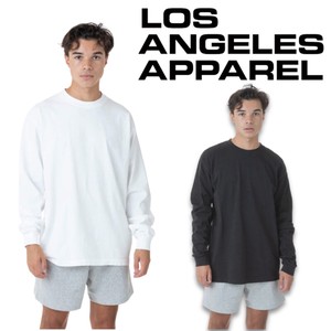 Los Angeles Long Sleeve T-shirt 6 5 Ounce Made in USA men 6 5 oz ANGE