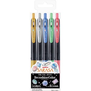 Gel Pen Water-based Ballpoint Pen Sarasa Clip Deco Shine