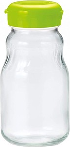 【東洋佐々木ガラス（株）】フルーツシロップ瓶グリーン　930ml 日本製made in Japan