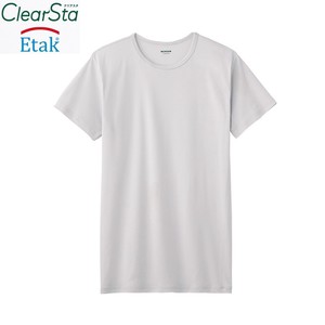 ClearSta/持続抗菌・抗ウイルス加工　Etakグループ　クルーネックTシャツ