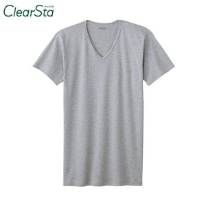 ClearSta/持続抗菌加工SEKグループ　VネックTシャツ