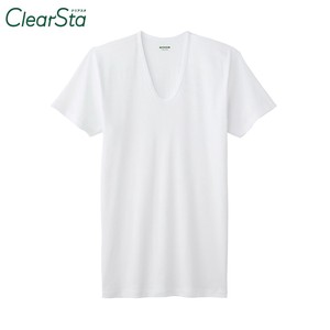 ClearSta/持続抗菌加工SEKグループ　UネックTシャツ