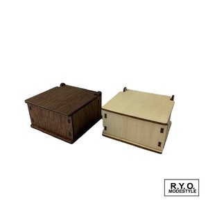 高級　什器  ディスプレイ アクセサリー 木製開閉式ボックス　ペンダント 送料520円
