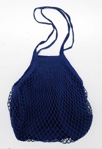 Object/Ornament Navy Tote Mesh Bag