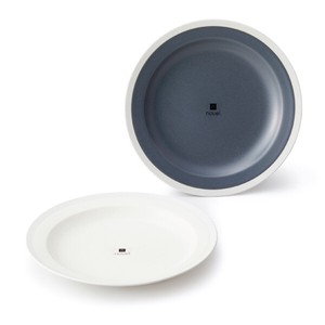 ノベル 美濃焼 ペアプレート 2枚セット パスタ皿/カレー皿/大皿/ワンプレート