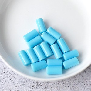 Accessory Beads 12 Glass Beads Blue 20 10mm 387 2