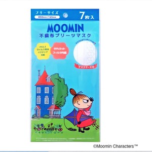 Mask The Moomins Non-woven Cloth Mask For adults 7 Pcs