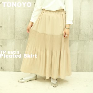 Skirt Pleats Skirt Satin Spring/Summer