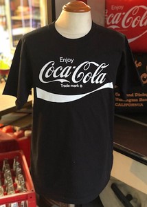 Coca-Cola コカ・コーラ 【 Tシャツ4.8oz/1970年代 リボン 】コカコーラ フルーツオブザルーム  CC-VT20