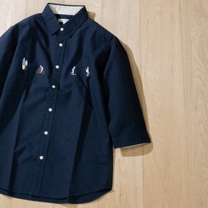 Chest Embroidery Shirt