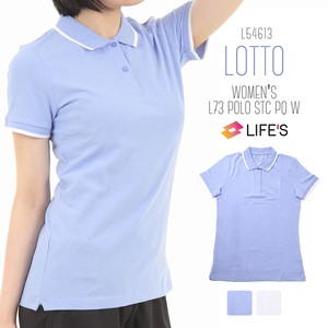 LOTTO LIFE'S L73 POLO STC PQ W L54613 ／ ロット ライフス レディース 半袖 プリントポロシャツ