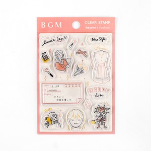 BGM Stamp Clear Stamp Fashion