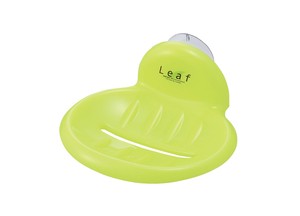 Chemistry Leaf Soap Rack Sucker Attached Green