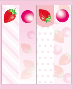 Sweets Series with box Film Husen Strawberry