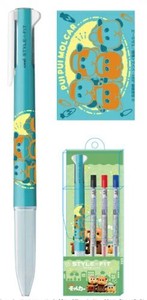 PUI PUI Molcar Ballpoint Pen STYLE FIT 3 Colors Holder 0.5mm