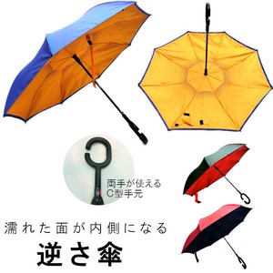 通年新作）雨傘・長傘-ユニセックス　新型自動開傘逆立ち傘