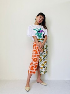 Bandana Lemon Print Skirt