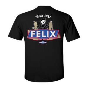 FELIX CHEVROLET Tシャツ　フェリックス　シボレー　アドキャラ　アメリカン雑貨