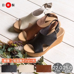Sandals Wedge Sole Ladies 7cm