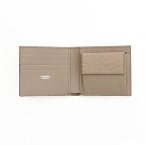 【SEEGER】2つ折財布【日本製】Aphrodite　Billfold with coin case 　Greige