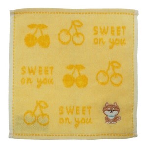 Hand Towel Shiba Dog Jacquard Handkerchief Towel