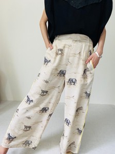 Safari Print pin Pants