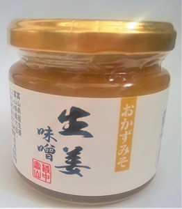 おかずみそ 富山県産生姜と米糀味噌の生姜味噌 合成保存料・着色料無添加 ご飯のおとも・料理のトッピング