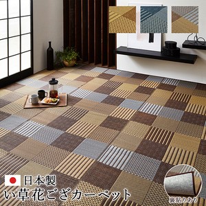 地毯 无纺布 灯心草 日本国内产 日本制造