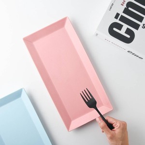 Mino ware Main Plate Pink Western Tableware 31cm Made in Japan