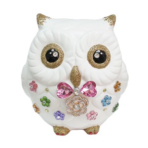 Ornament Ornament Good Luck Owl Bank Size 5 4 4 6 Flower