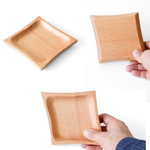 Table Plate Snacks Bento Cup Variety wooden Mini Dish Diamond type