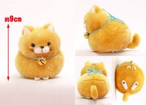 Soft Toys Higemanjyu Size LMC Fukunyan Ball Chain Attached Mascot