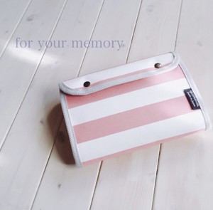 Pastel Baby Pink Border Mother And Child Notebook Case Bellows Parsons Can Use