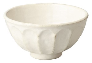 Mino ware Rinka Donburi Bowl Donburi White Made in Japan
