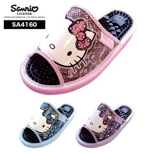 A4 60 Sanrio Hello Kitty Health Sandal Lady Assort 12 Pairs