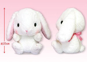 "Poteusa Loppy" Rabbit Soft Toy Big Shiroppy