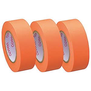 メモックロールテープ詰替用オレンジ3巻入 RK-15H-OR