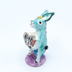 Animal Ornament Music Made in Italy Ceramic