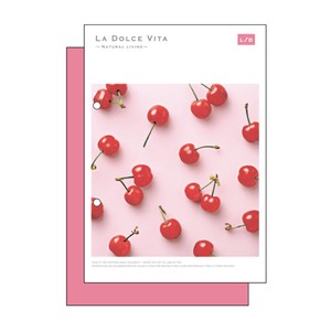 Photo Series A5 Notebook Pink Cherry